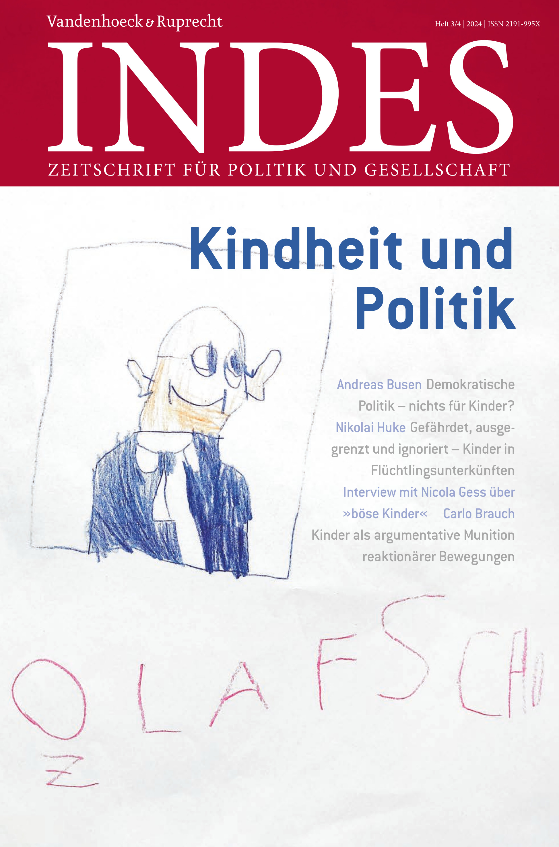 Ausgabe ‚Kindheit und Politik‘